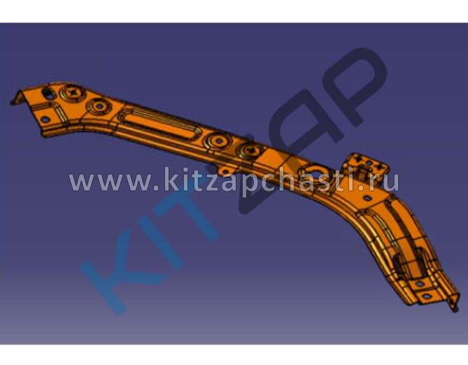 Панель передняя радиатора правая под фару Jetour DASHING F16-5300820CA-DY